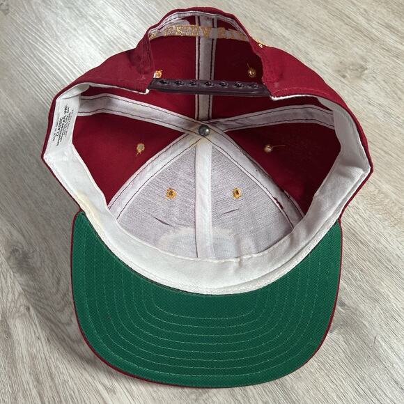 Vintage 1993 Florida State Seminoles Hat SnapBack National Champs Garnet Red USA - Picture 3 of 9